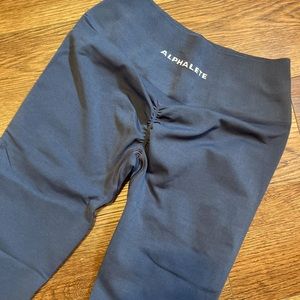Alphalete Amplify Leggings - Whale Blue - Size M